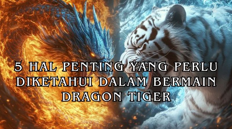 5 Hal Penting yang Perlu Diketahui dalam Bermain Dragon Tiger